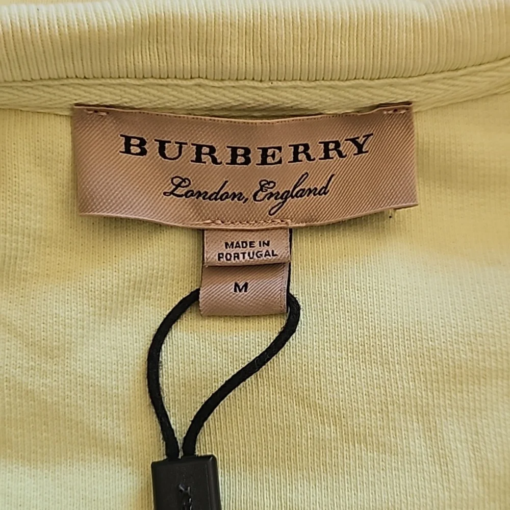 Burberry Neon Green Yellow Sweatshirt - Picture 3 of 3